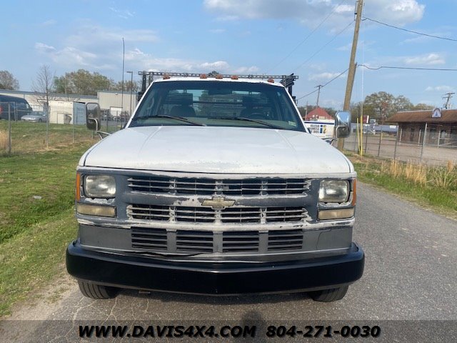 Chevrolet Silverado Hd Flatbed Stake Body Work Truck