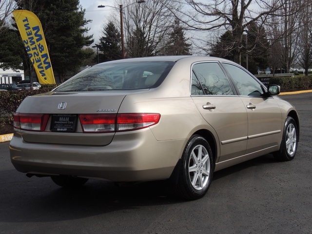 2003 Honda Accord EXL V 6 Automatic Leather Sunroof