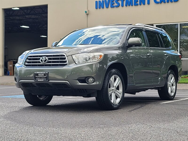 2009 Toyota Highlander Limited AWD DVD NAVi CAM LEATHER 3RD