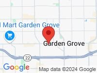 Map of O.C. Autohaus at 10552 Garden Grove Blvd., Garden Grove, CA 92843