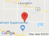 Map of Lexington at 1900 Plum Creek Pkwy, Lexington, NE 68850