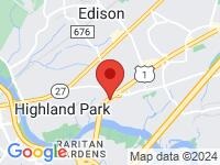 Map of EDISON AUTO SALES NORTH at 72 Edmund St., Edison, NJ 08817