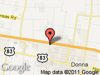 Map of Chico's Auto Sale at 608 Hutto Rd, Donna, TX 78537