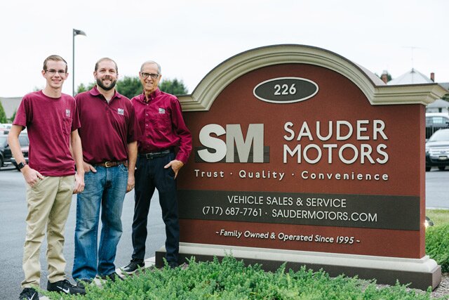 Three generations of Sauders