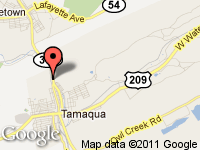 Map of Mermon Motors at Route 309, P.O. Box 384, Tamaqua, PA 18252