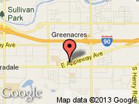 Map of LaBrosse Auto Sales at 17815 E APPLEWAY, Spokane Valley, WA 99016