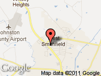 Map of Sauls Motor Co, Inc at 304 Fareway Dr, Smithfield, NC 27577