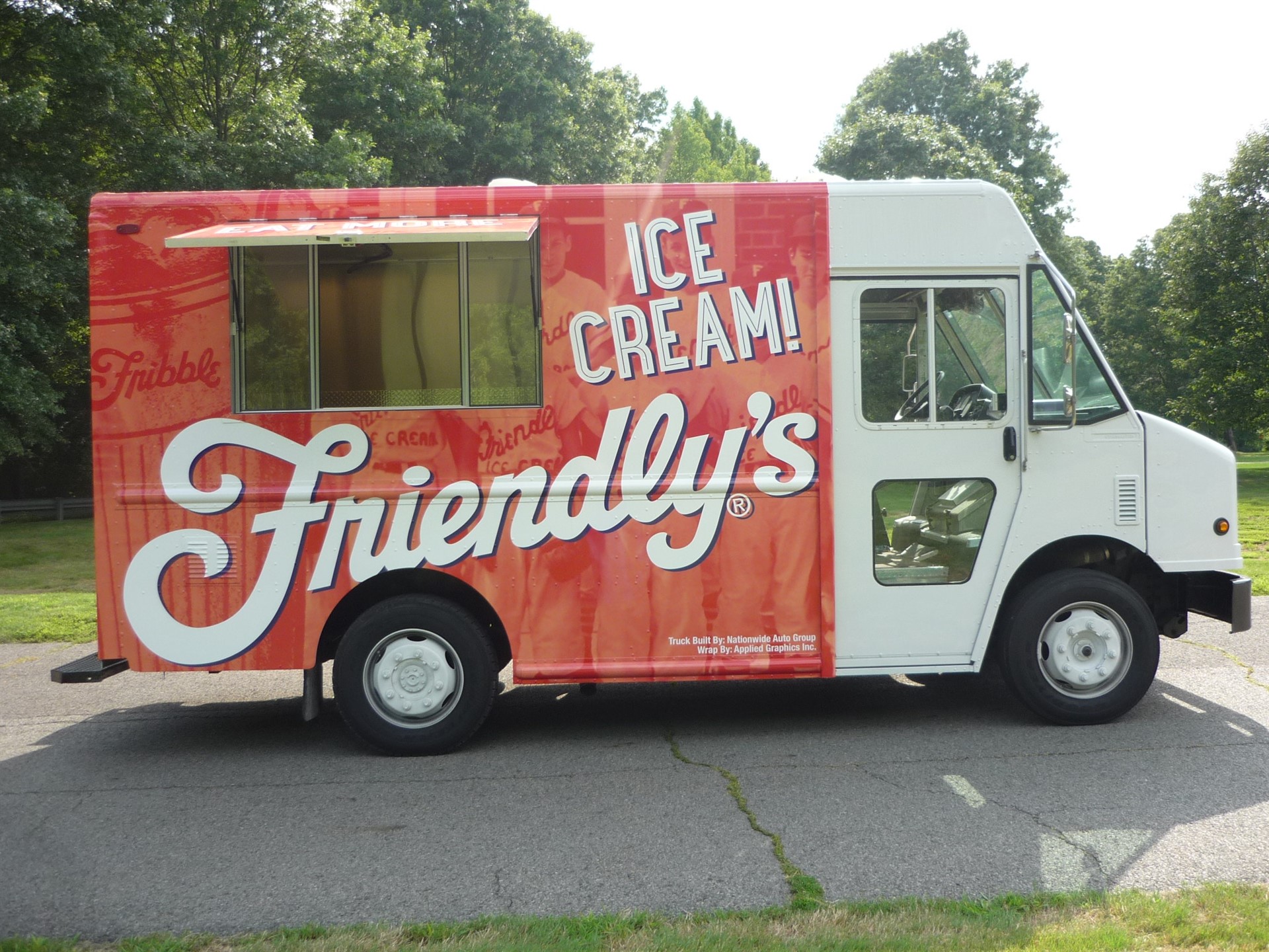Image result for friendly ice cream food truck