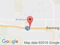 Map of Banning RV at 2424 W Ramsey Street, Banning, CA 92220