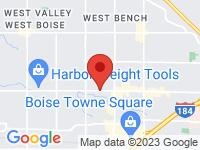 Map of Z  Auto Sales LLC at 8620 W Fairview Ave, Boise, ID 83704