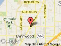 Map of AUTOPLEX MOTORS at 18823 HIGHWAY 99, Lynnwood, WA 98036