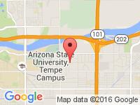 Map of 101Motors at 1901 E 5th St., Tempe, AZ 85281