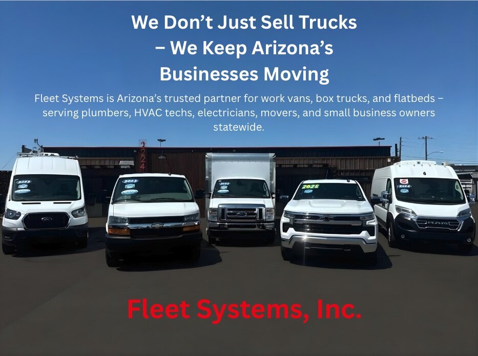Cargo Vans for Sale in Phoenix, AZ Fleet Systems1