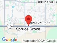 Map of Spruce Grove at Unit 100 131 First Ave, Spruce Grove, AB T7X 2Z8