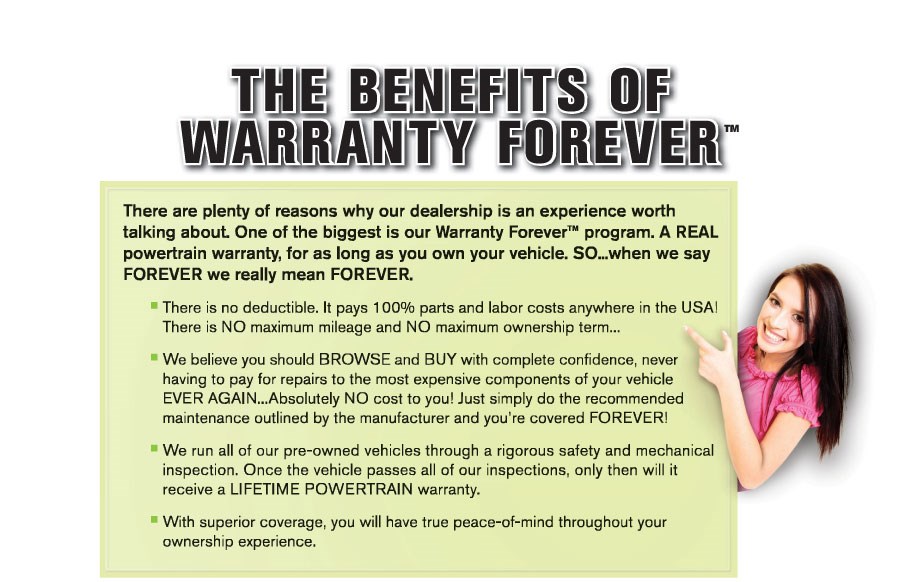 Leisureland RV Center Boise, ID Waranty Forever