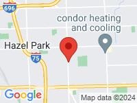 Map of Empire Auto Collection at 21816 Dequindre Rd, Warren, MI 48091