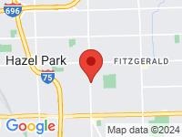 Map of Empire Auto Collection at 21816 Dequindre Rd, Warren, MI 48091