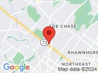 Map of Avenue Auto Group LLC at 813 Cottman Ave, Philadelphia, PA 19111