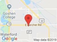 Map of RV Specialist at 1905 Ardmore Court, Goshen, IN 46526