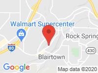 Map of Standard Motor at 1154 Dewar Dr, Rock Springs, WY 82901