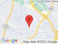 Map of Change Driven at 2725 Westinghouse Blvd, Charlotte, NC 28273