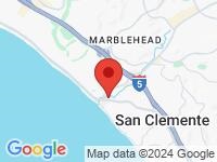 Map of Majano Enterprise LLC at 1645 N ElCamino Real, San Clemente, CA 92672