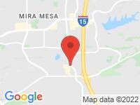 Map of Daves Motor Cars at 9625 Black Mountain Rd Suite 307-9, San Diego, CA 92126