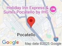 Map of Peak Auto Sales LLC at 237 N Fifth Ave, Pocatello, ID 83201