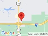 Map of Midwest High End Auto Finance LLC at 711 E Margaret Dr, Terre Haute, IN 47802