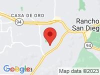 Map of San Diego Classic Car Center at 10463 Austin Dr. Suite G, Spring Valley, CA 91978