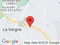 Map of Latino America Auto Sales at 5384 Murfreesboro Rd, La Vergne, TN 37086