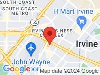 Map of OC Auto Firm at 2091 Business Center Drive, Irvine, CA 92612