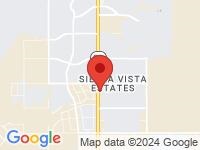 Map of D & J RV Center at 4923 S Highway 92, Sierra Vista, AZ 85650