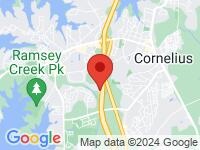 Map of Sonderwerks Holdings, LLC at 20430 Chartown Dr, Cornelius, NC 28031