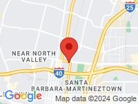 Map of Querque Auto Brokers at 216 C  Menaul Blvd NE, Albuquerque, NM 87107