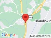 Map of Patriot Auto Sales at 14201 Branch Ave, Brandywine, MD 20613