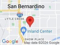 Map of Taylor Car Connection at 310 W Mill St, San Bernardino, CA 92408