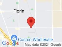 Map of Transparent Auto Dealers at 8390 Gerber Rd Suite D, Sacramento, CA 95828