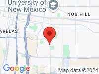 Map of Petra Automotives LTD Co at 1401 B Yale Blvd SE, Albuquerque, NM 87106