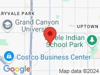 Map of Austin's Auto Body and Repair at 1843 W Campbell Ave, Phoenix, AZ 85015