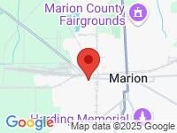 Map of Marion Auto Finance at 135 Davids St Marion, Marion, OH 43302