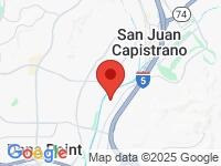 Map of DE AUTOS INC at 26081 Avenida Aeropurto,  Suite F, San Juan Capist, CA 92675