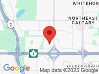 Map of Westend Motors at 2341 20th Ave NE, Calgery,  