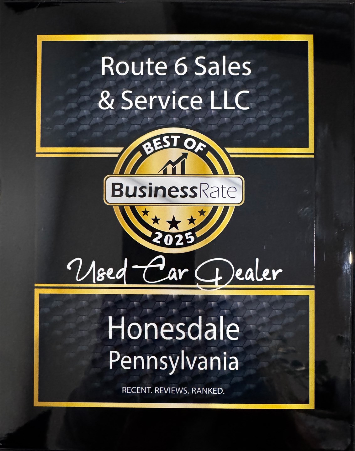 Best Used Car Dealer 2025 Badge