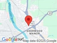 Map of St. Cloud Automotive at 101 Lincoln Ave SE, Saint Cloud, MN 56304