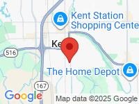 Map of Performance Auto Sales at 829 Central Ave S, Kent, WA 98032