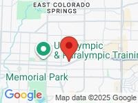 Map of Blue Bison Auto Sales LLC at 2380 East Boulder St, Colorado Springs, CO 80909
