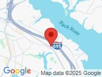 Map of Scotts Auto Mart at 3822 N Point Blvd., Dundalk, MD 21222