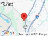 Map of Schwaner Auto Sales at 8415 Pacific Hwy East, Tacoma, WA 98422