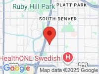 Map of Elevated Motor Works at 2884 S Elati St Unit A, Englewood, CO 80110